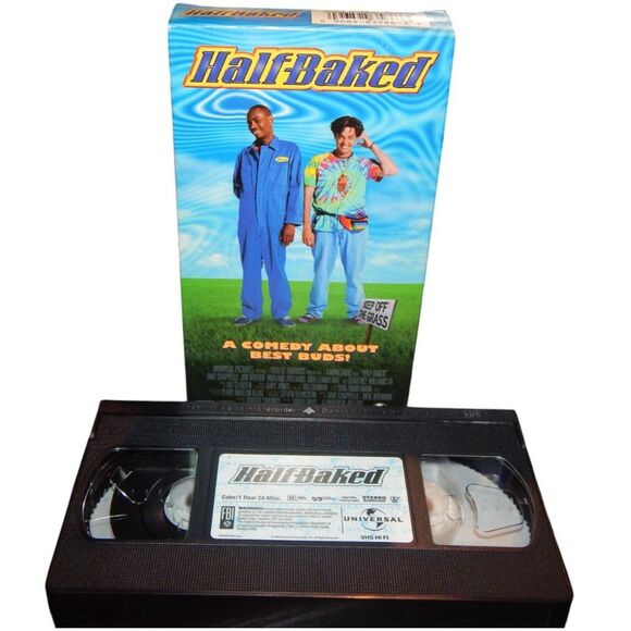 HALF-BAKED vintage VHS in original paper case Dave Chappelle Jim Breuer - Picture 2 of 6